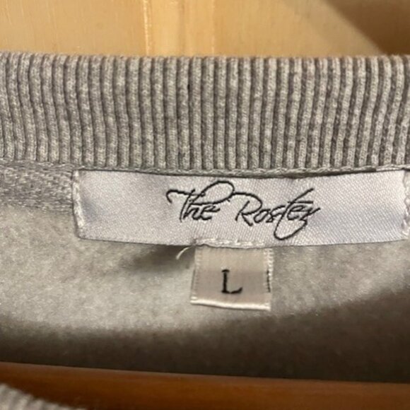 The Roster "live passionately" - Long Sleeved Fleeced Lined Sweatshirt Size L - Picture 4 of 7